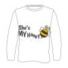 Custom Full Sublimated Long Sleeve Tee (MOQ 10) Thumbnail